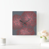 Horloge Carrée Dianthus II 2-up (Maison)