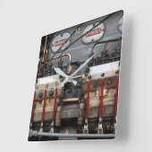 Horloge Carrée Diesel savoureux (Angle)