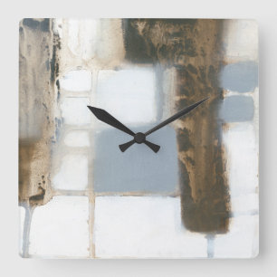 Horloge Carrée Disposition modulaire II