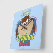 HORLOGE CARRÉE DIVERS D'ORIGINE TAZ™ (Angle)