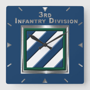 Horloge Carrée Division d'infanterie commémorative 3