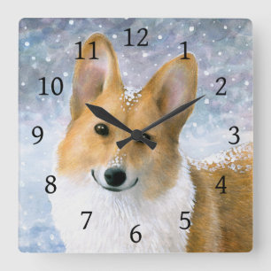 Horloge Carrée Dog 126