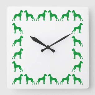 Horloge Carrée Doggenuhr