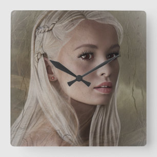 Horloge Carrée Donnez-moi l'amour