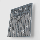 Horloge Carrée Dosimétrisme (Angle)