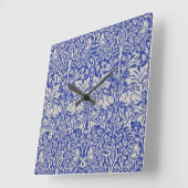 Horloge Carrée Dove et Rabbit, William Morris (Angle)