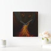 Horloge Carrée Dragon (Maison)