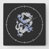 Dragon de style Chrome dans Peau Snake noir Imprim