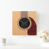 Horloge Carrée Dreadnoud Acoustique 6 cordes Guitare (Maison)