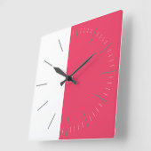 HORLOGE CARRÉE DUET — (Angle)