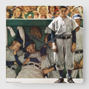 Horloge Carrée Dugout