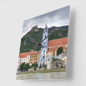 Horloge Carrée Dürnstein À Der Wachau (Angle)
