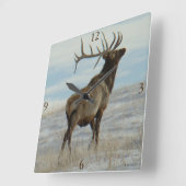 Horloge Carrée E58 Bull Elk Lucky 13 Bull (Angle)