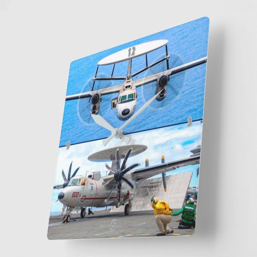 HORLOGE CARRÉE E-2 HAWKEYE (Angle)