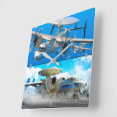 HORLOGE CARRÉE E-2 HAWKEYE (Angle)