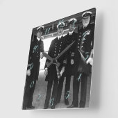 Horloge Carrée E.J. Smith (Titanic) (Angle)