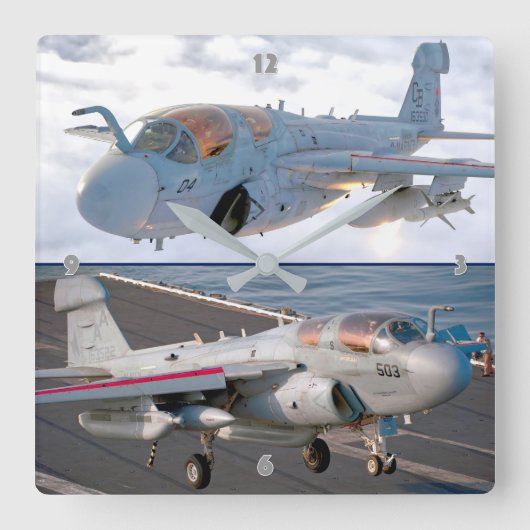 HORLOGE CARRÉE EA-6B PROWLER (Recto)