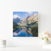 Horloge Carrée Eau | Lac Alpsee Suisse (Maison)