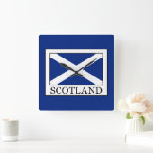 Horloge Carrée Écosse (Maison)