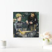 Horloge Carrée Edouard Manet - Au Conservatoire (Maison)