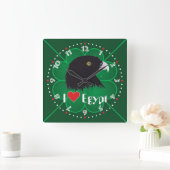 Horloge Carrée Egypte (Maison)