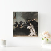 Horloge Carrée El Jaleo, 1882 par John Singer Sargent (Maison)