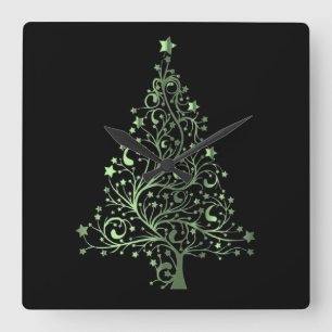 Horloge Carrée Elegant de Tree