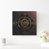 Horloge Carrée "Elégant Timepieces : Le Rich Design Clock Collect (Maison)