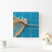 Horloge Carrée Élégante Piscine (Maison)