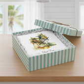 Horloge Carrée Emerald Canopy, custom