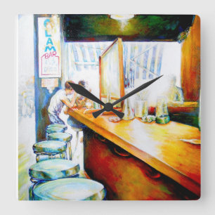 Horloge Carrée Émotionnel pour motiver, logique pour justifier