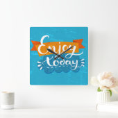 Horloge Carrée Enjoy (Maison)