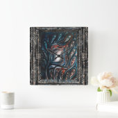 Horloge Carrée Entrapment (Maison)