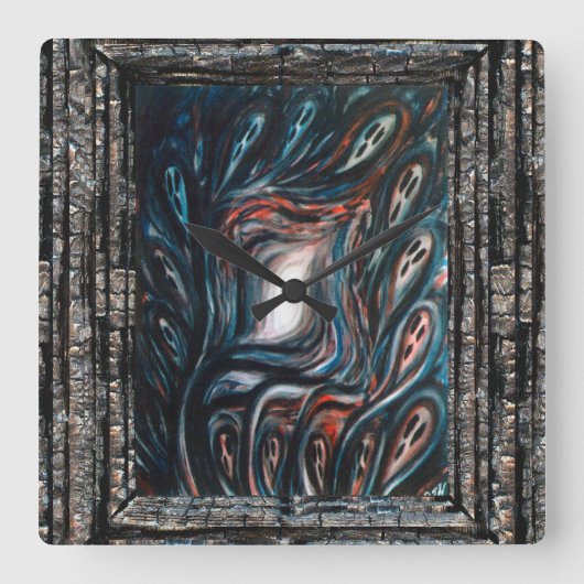 Horloge Carrée Entrapment (Recto)