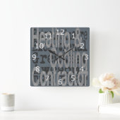 Horloge Carrée Entrepreneur de chauffage et de refroidissement Ex (Maison)