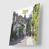 Horloge Carrée Épatant ! Rye Angleterre (Angle)