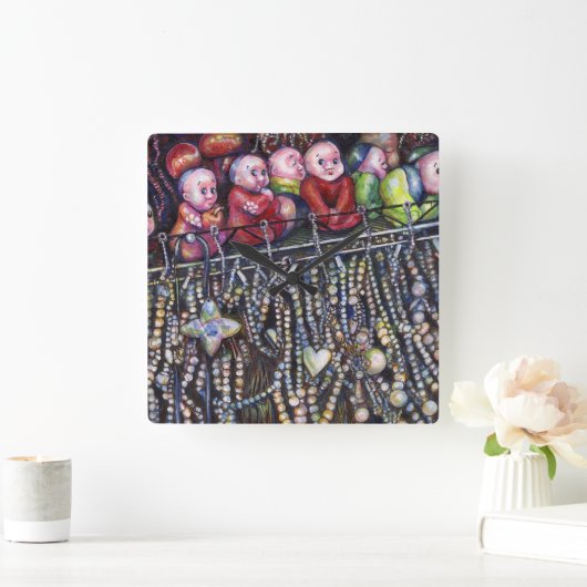 Horloge Carrée Épitomiser (Maison)