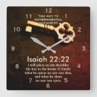 Ésaïe 22:22 Clé de la Maison de David Bible Verse