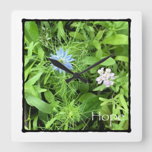 Horloge Carrée Espoir