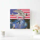 HORLOGE CARRÉE ESPRIT DE ST. LOUIS (Maison)