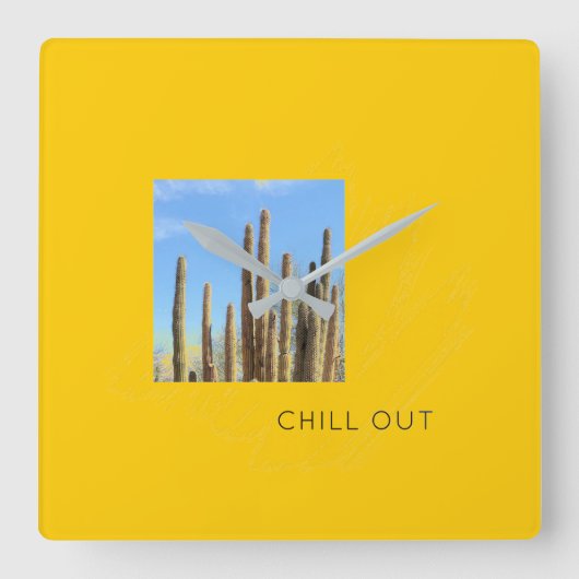 Horloge Carrée essai (Recto)