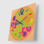 HORLOGE CARRÉE ESTILO MATT BY MASANSER PIXELAT (Angle)