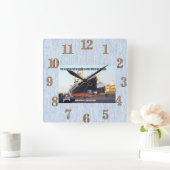 Horloge Carrée États-Unis (Maison)