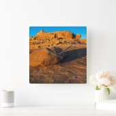 Horloge Carrée États-Unis, Utah, Moab, Grès (Maison)