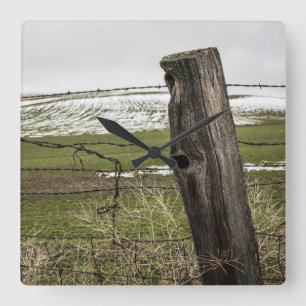 Horloge Carrée États-Unis, Washington, région de Palouse
