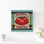 Horloge Carrée étiquette de tomates de la marque Defender dans le (Maison)