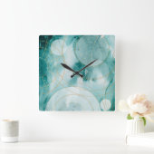 Horloge Carrée Étoiles de graduation magique II (Maison)