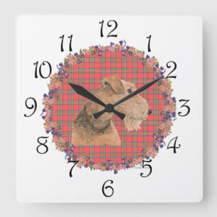 Horloge Carrée Étude de tête