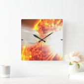 Horloge Carrée Evaporation de l'atmosphère de Hd 189733b (Maison)