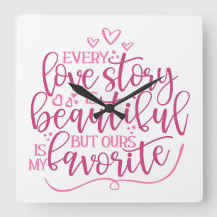 Horloge Carrée Every Love